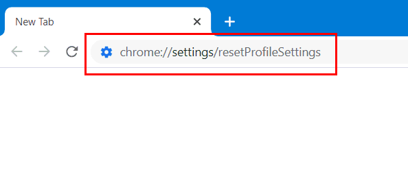 reset profile settings