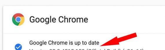 How to Check Google Chrome Browser Version