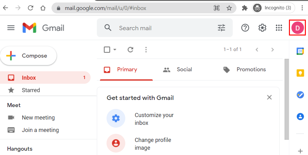 Gmail - Log out