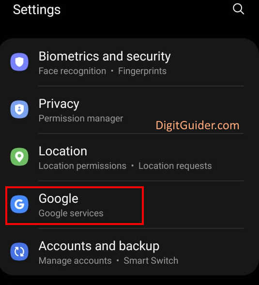 Google Services in Android Mobile