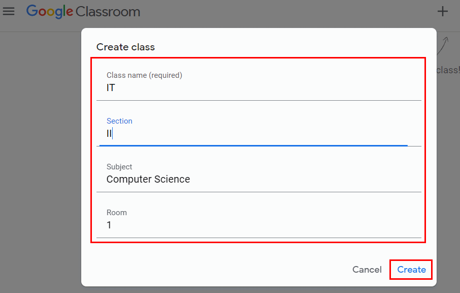 How to Create Class in Google Classroom
