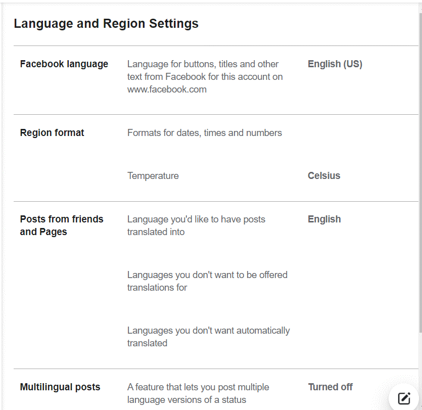 How to Change Language on Facebook Account