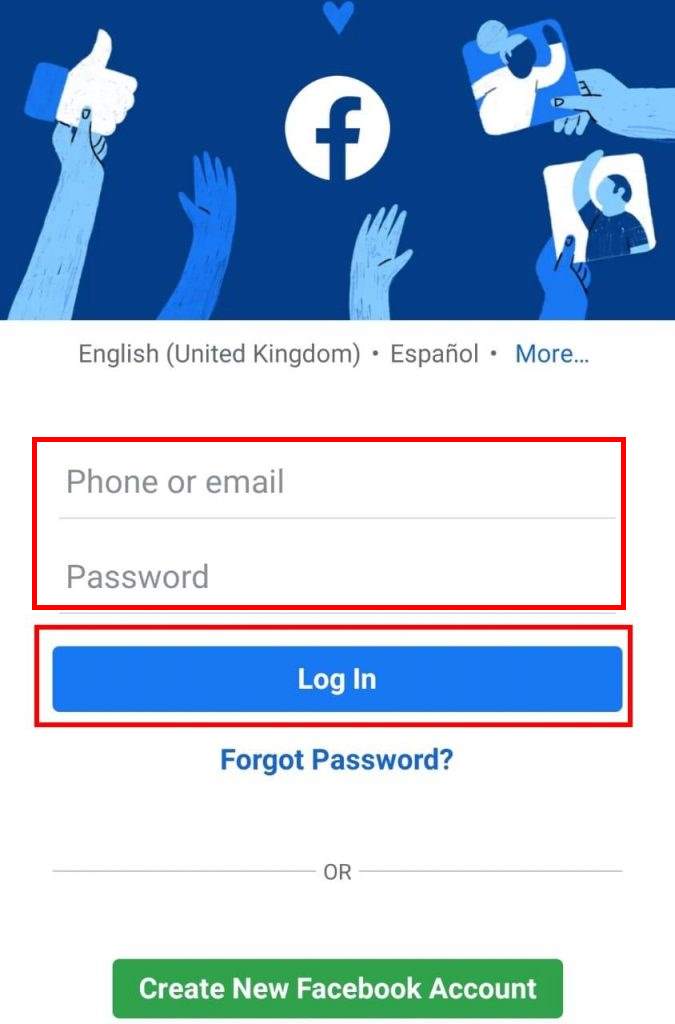 Mobile facebook login How to