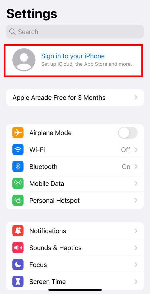 How to Sign in to your iPhone