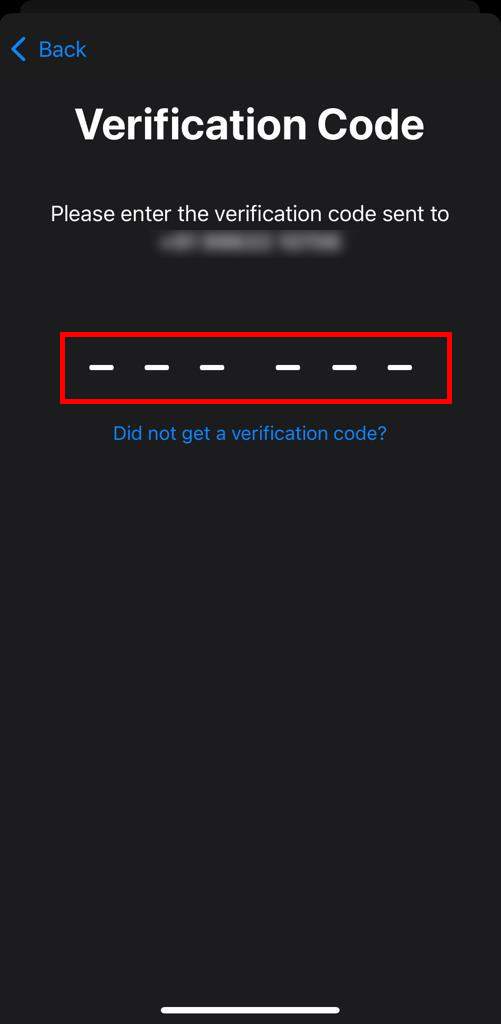 Verification code to verify Apple ID