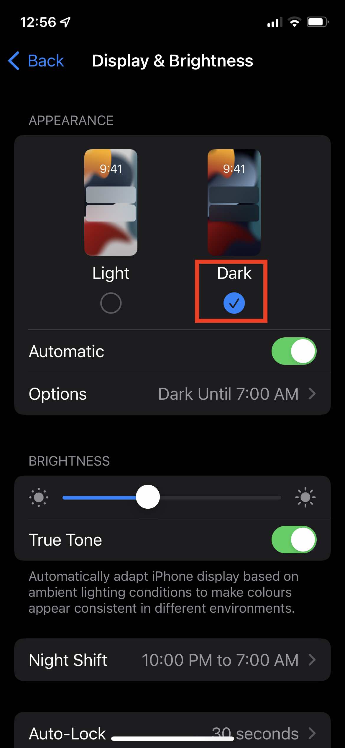 How to Turn on dark mode iPhone
